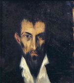 Head of a Man in El Greco style
